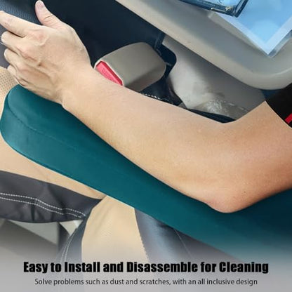 2PC Car Front Seat Armrest Covers