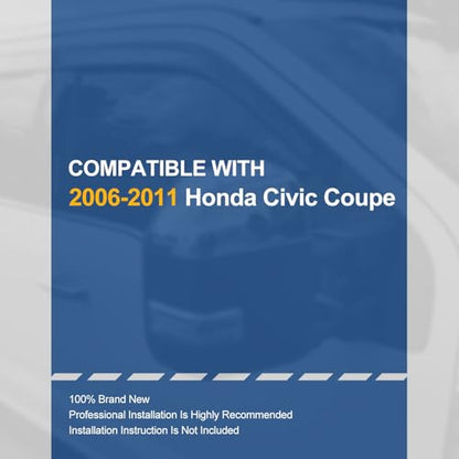 2PCS Tape On Window Visors for 2006