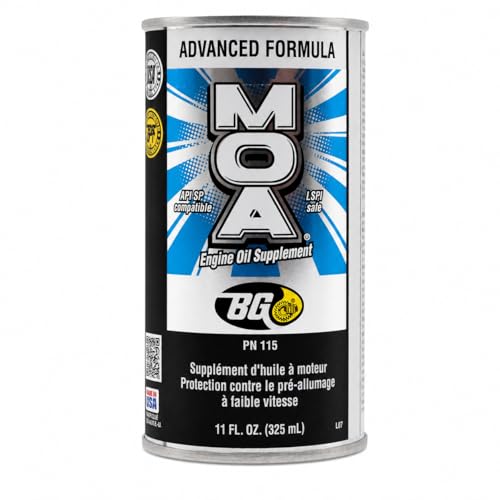 BG Advanced Formula MOA PN 115 Motor Oil Additive (11 Fl Oz)