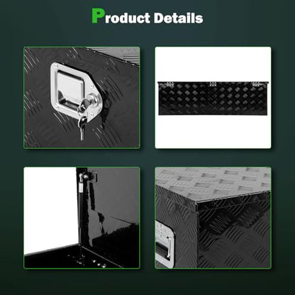 49 Inch Diamond Plate Aluminum Truck Bed Tool Box