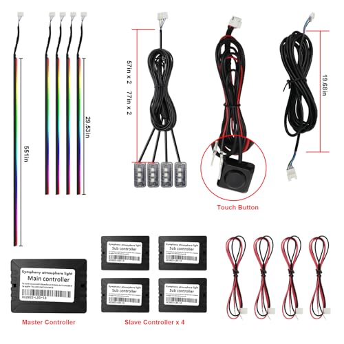 Tesla Dreamcolor Interior Car Lights