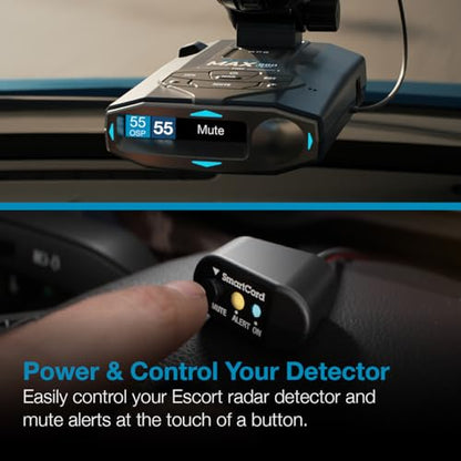 Cobra Official Radar Detector SmartCord Directwire with Blue Light