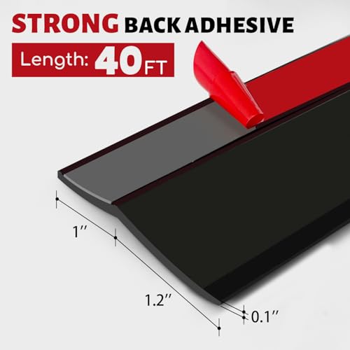 Garage Door Seal Top and Sides Seal Strip (40 Foot)