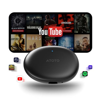 AD5 AI Box Wireless CarPlay Adapter & Android Auto