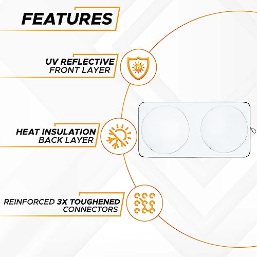 Semi Truck Sun Shade for Windshield