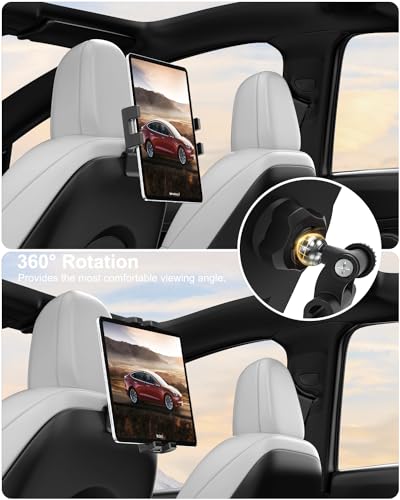 for Tesla Model Y Model 3 Headrest Tablet Holder