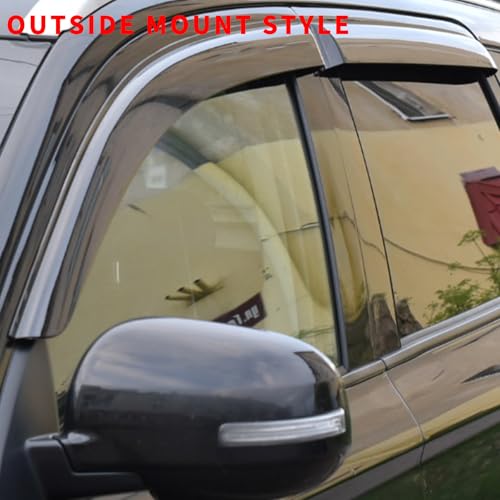 4PCS Rain Guards Fit for 2013