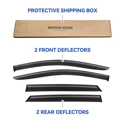 Window Visors Rain Guards for 2015