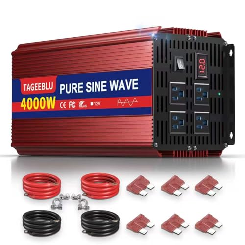 4000W Pure Sine Wave Power Inverter