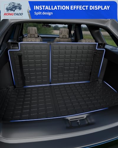 Trunk Mat with Backrest Mat for 2024