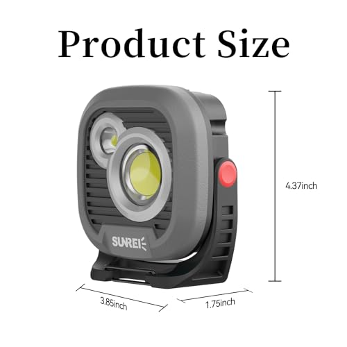 LED Rechargeable Magnetic Work Light SUNREI Mechanic Light