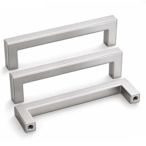 10 Pack 4-1/2 InchBrushed Nickel Cabinet Pulls Drawer Handles