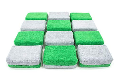 Thick [Saver Applicator Terry] Ceramic Coating Applicator Sponge (12 Count)