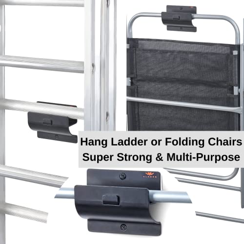 Ladder Hanger Set of 4 for Garage Wall (4 Count)