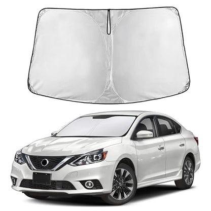 Windshield Sunshade Compatible for Nissan Sentra 2013