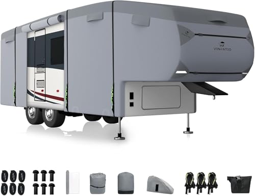 5th Wheel RV Cover Fits 31'