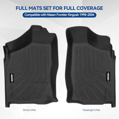 Custom Fit Floor Mats for Nissan Frontier Kingcab 1998