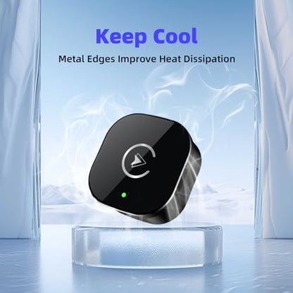 2026 Upgarded】Wireless CarPlay Adapter for iPhone