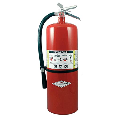 A411 20 lbs ABC Dry Chemical Fire Extinguisher with Wall Hanger (320 Ounce)
