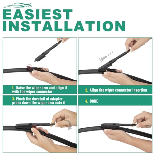 Windshield Wiper Blades Replacement for Ford Focus 2012