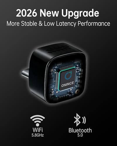Wireless CarPlay & Android Auto Adapter USB
