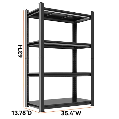 63"H Garage Shelving Heavy Duty Rack
