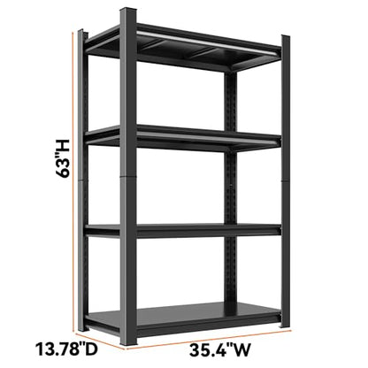 63"H Garage Shelving Heavy Duty Rack