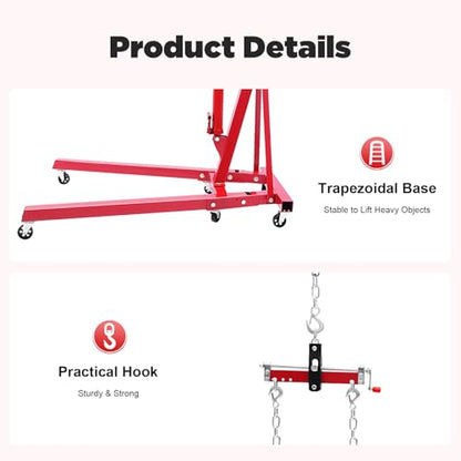 Engine Hoist with Lever