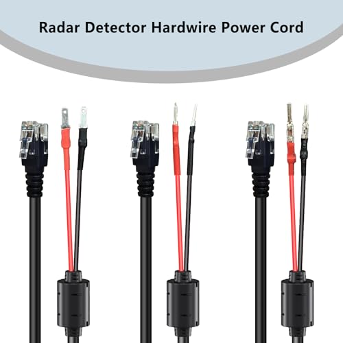 13.8" Radar Detector Hardwire Power Cord