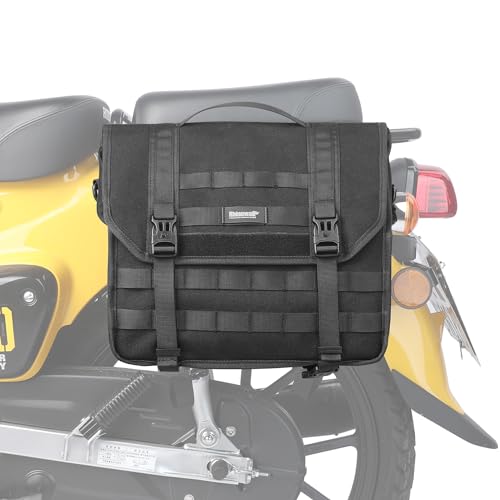 Motorcycle Saddlebag 13L Waterproof Luggage Bag Quick Release Motorcycle Side Bag for Motorbike Travel