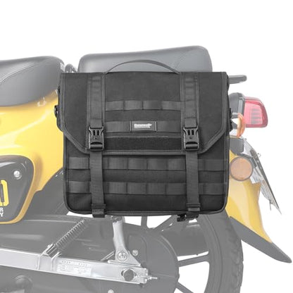Motorcycle Saddlebag 13L Waterproof Luggage Bag Quick Release Motorcycle Side Bag for Motorbike Travel