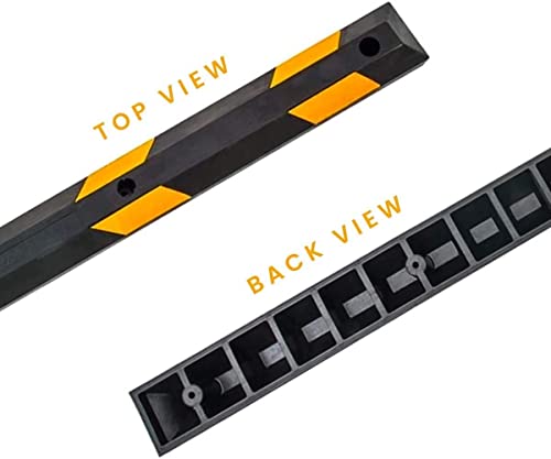 Rubber Parking Curb Garage Car Stopper