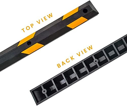 Rubber Parking Curb Garage Car Stopper