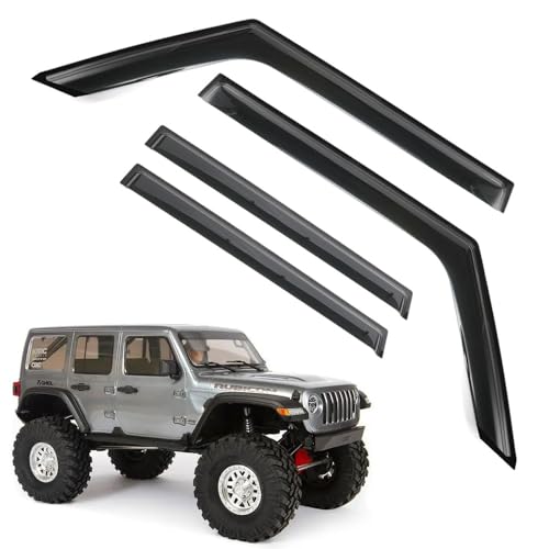 Rain Guards for Jeep Wrangler JK 2007 (4 Count)