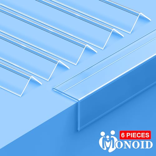 Wall Corner Protectors Clear 57.8" (6 Count)