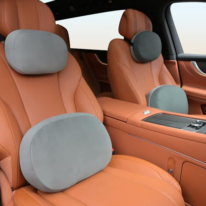 Car Headrest and Lumbar Support Pillow for Car Office Chair