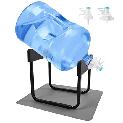 3 5 Gallon Water Jug Stand with 2 Dispenser Valves
