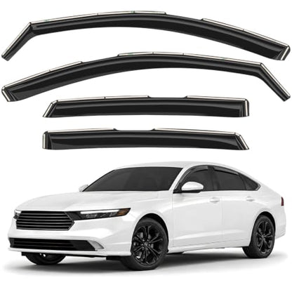 Window Deflectors Smoke Tinted In (4 Count)