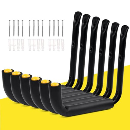 Heavy Duty Garage Storage Hooks (4 Count)