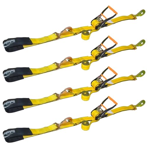 Car Hauler Tie Down Straps 4 (4 Count)