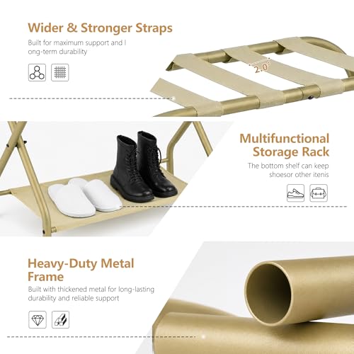 Luggage Rack for Guest Room (2 Count)