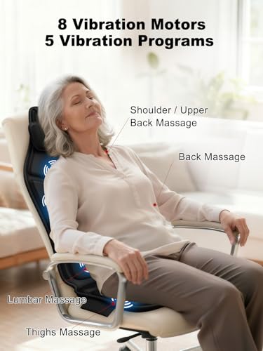 Vibration Massage Seat Cushion with Heat