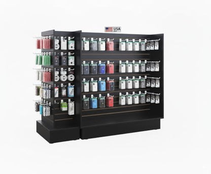 H Unit Slatwall Gondola Display