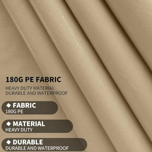 12 x 20 FT Carport Replacement Cover (192 Ounce)