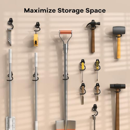 6 Pack Metal Garage Hooks