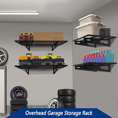 2 Pack 1.5x3FT Garage Shelving 17.7 (2 Count)