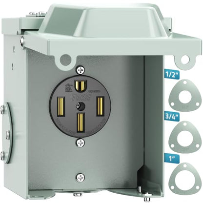 50 Amp RV Outlet Box