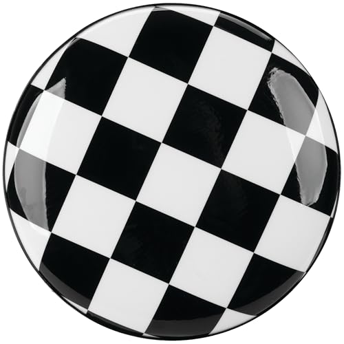 W85023 28.5 in. Checkerboard Swivel Bar Stool