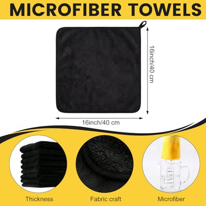 60 Pcs Microfiber Towels (60 Count)