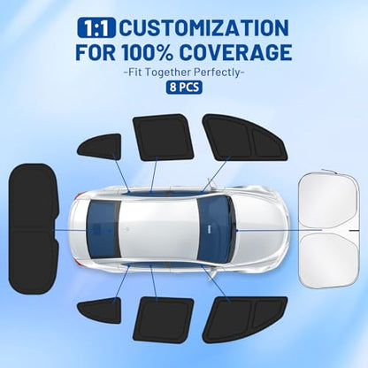 8PCS Car Window Shades for Subaru Outback 2020 (8 Count)
